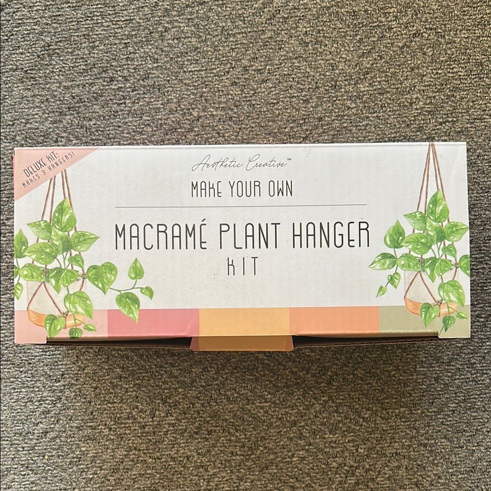 Macramé Plant Hanger Kit